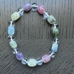 Colorful mica bracelet SIZE 7’